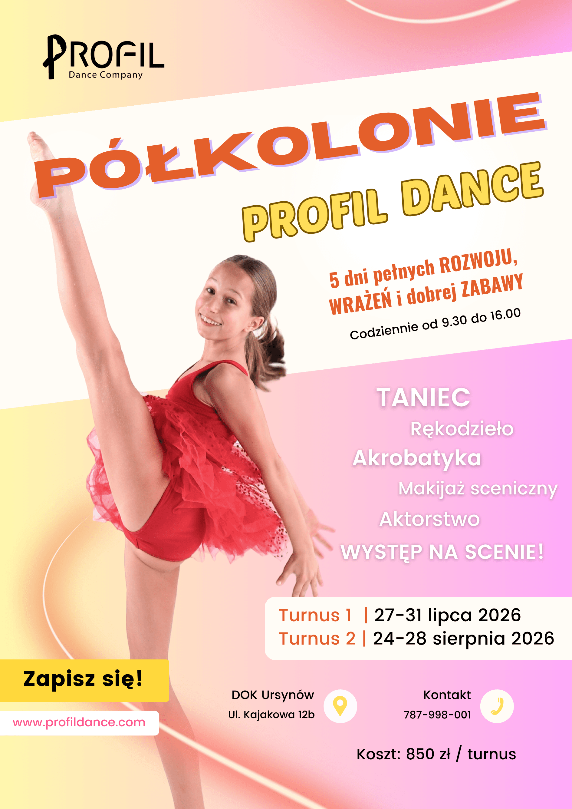 Półkolonie z Profil Dance